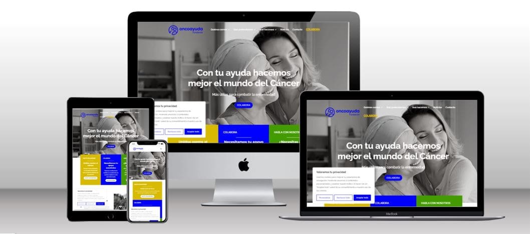 Marketing digital para fundaciones médicas. Fundacion Oncoayuda