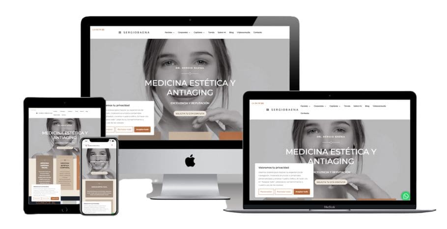 diseño web para atraer nuevos pacientes